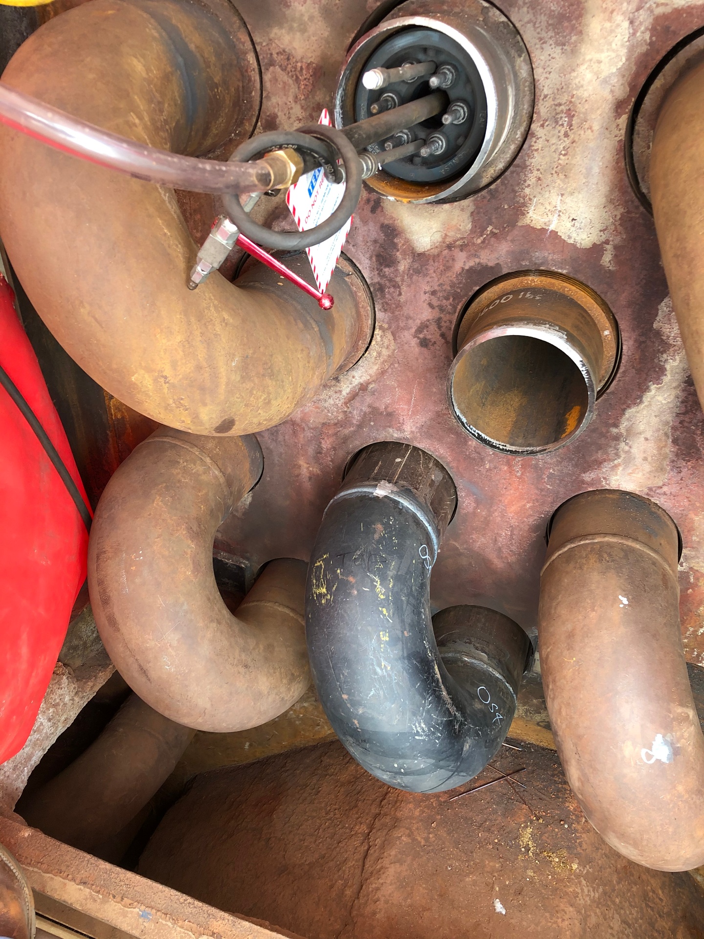 Furnace Header Return Bends
