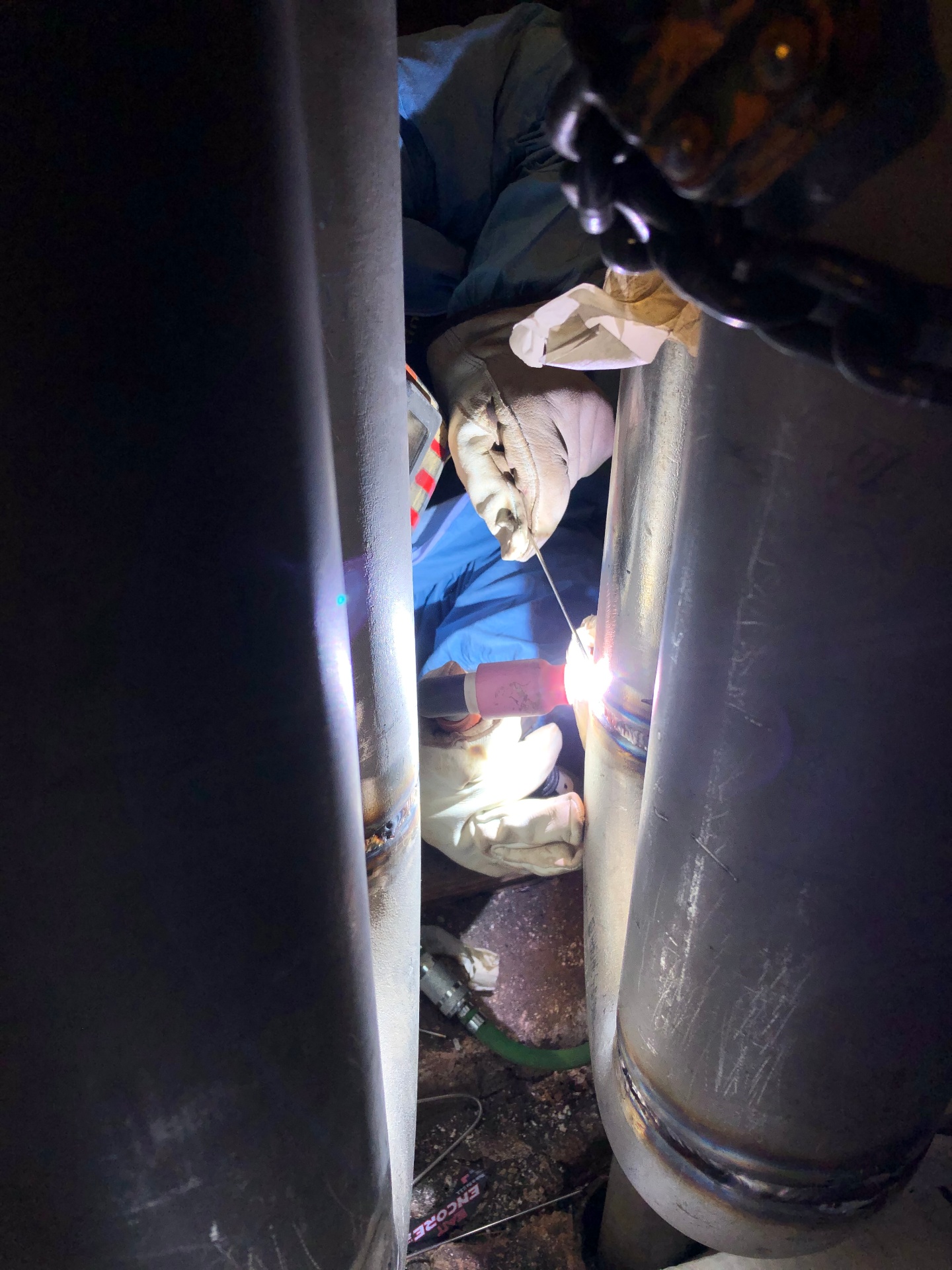 TIG Welding — Tight Quarters